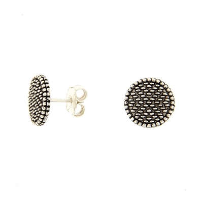 Silver earrings 'Pibiones'