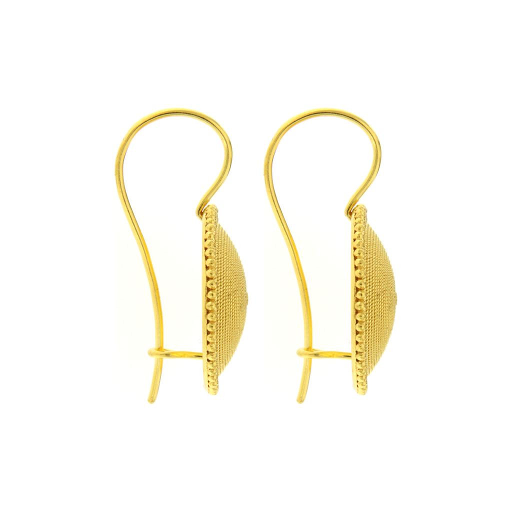 ciondolo corbula in oro giallo 18 kt artigianato sardo