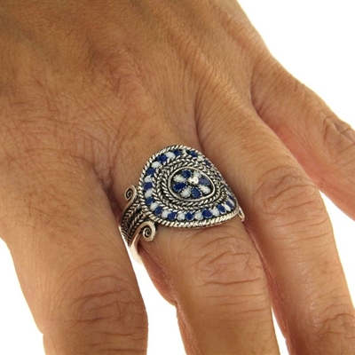 Silver ring tharros