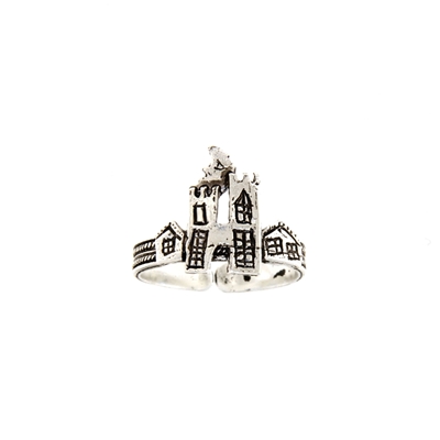 Anello biddas in argento