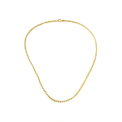 Gold necklace ‘foxtail´