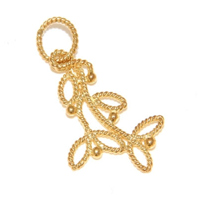 Gilden Silver filigree pendant Myrtle