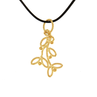 Gilden Silver filigree pendant Myrtle