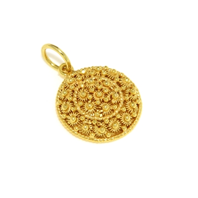 Gold pendant