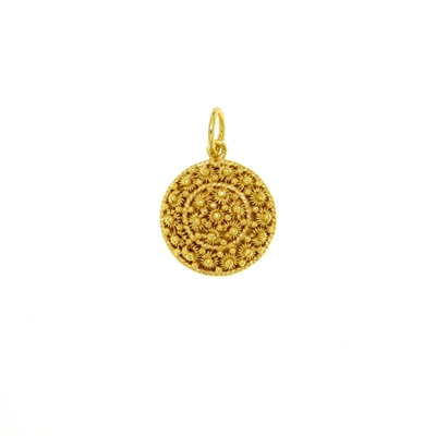 Gold pendant