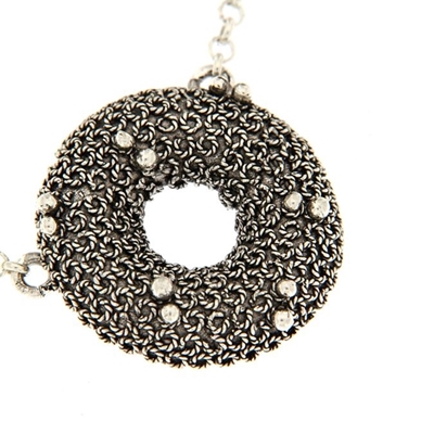 Silver filigree necklace