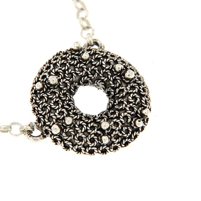 Silver filigree necklace