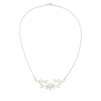 Silver filigree necklace ´Myrtle´