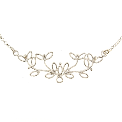 Silver filigree necklace ´Myrtle´