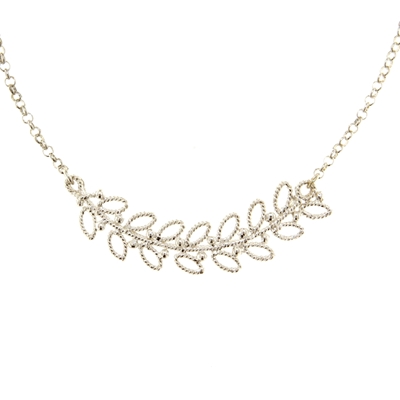 Silver filigree necklace ´Myrtle´