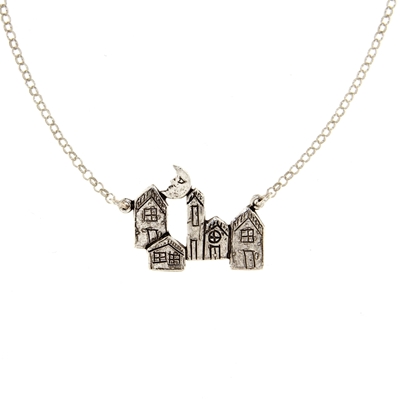 Collana biddas in argento