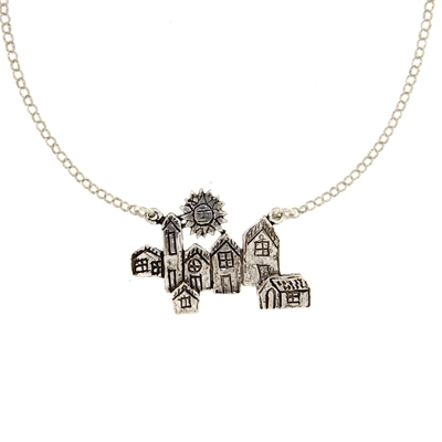 Collana biddas in argento