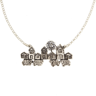 Collana biddas in argento