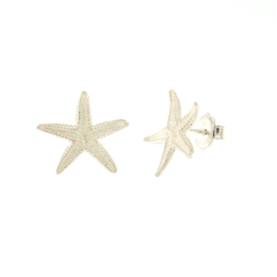 Silver stud earrings 