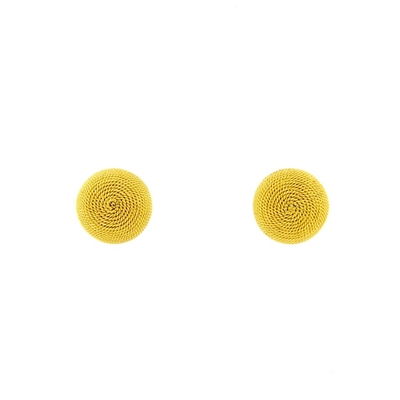 Gold corbula earrings